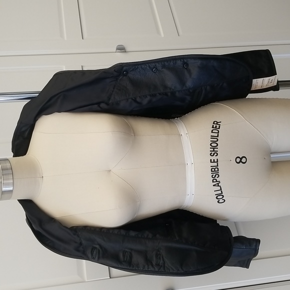 ❤🤎 Maxima by Wilson Genuine Leather Vintage Black Hooded  Jacket - S - Picture 11 of 11